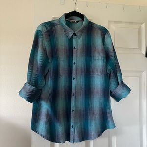 Riders by Lee long sleeve Flannel Shirt size XL